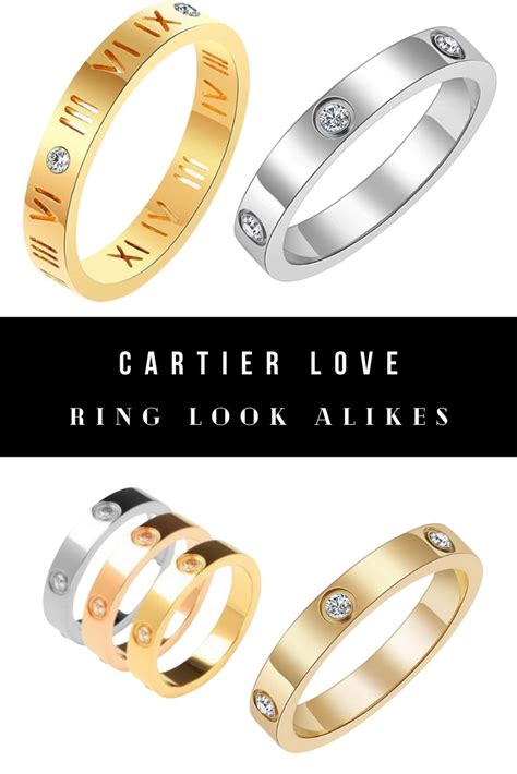 cartier ring dupes on amazon|cartier look alike ring.